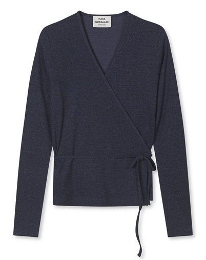  Mads Nørgaard - 2X2 Lurex Susi Bluse - Parisian Night